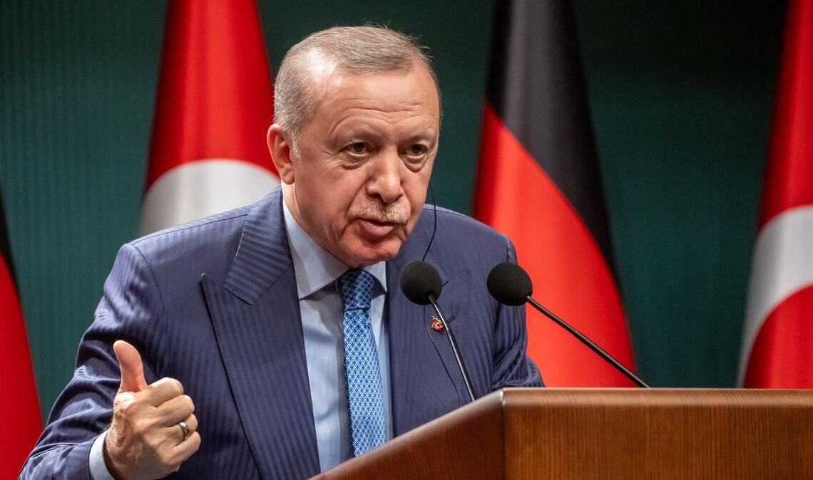 Erdogan widersprach Merz deutlich, als es um den Gaza-Krieg ging.