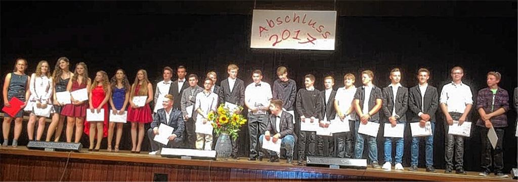 Abschlussjahrgang blickt auf Schulzeit zurück