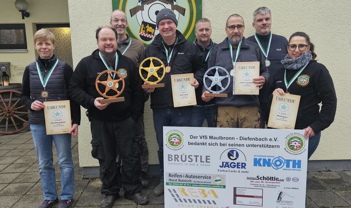 Erfolgreiche Schützen. Foto: privat