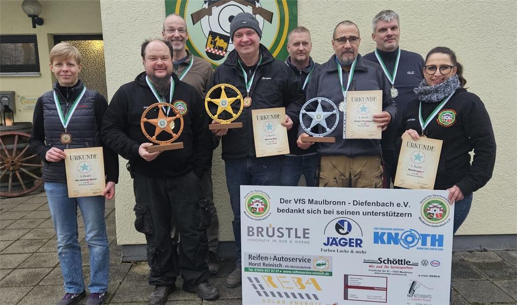 Erfolgreiche Schützen. Foto: privat