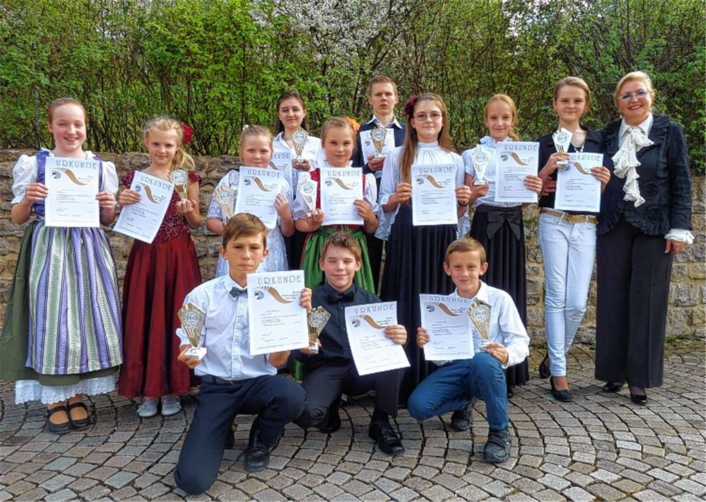 Erfolgreicher Nachwuchs der Musik- und Kunstschule Glock. Foto: privat