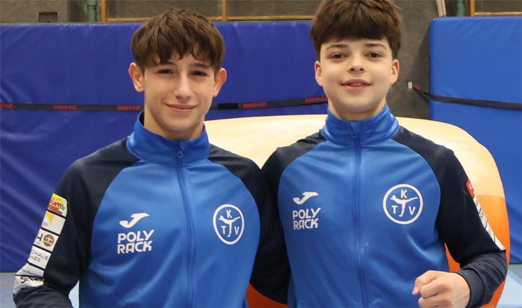 Erfolgreiches Debut in der Bundesliga: Lenny Neff und Zénó Csuka.Foto: Sheela Herb