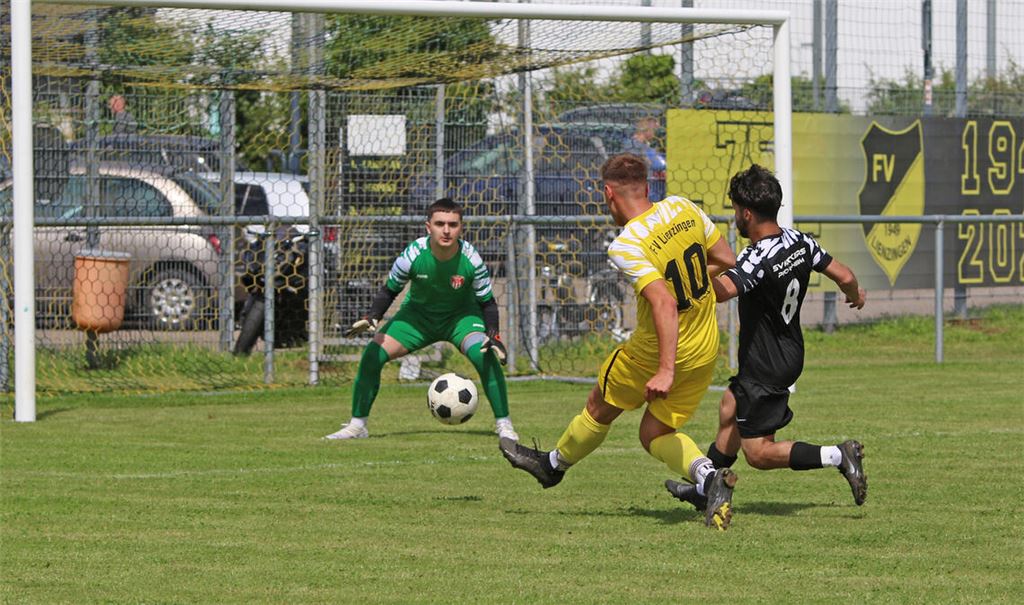 Erfolgreiches Finale für den FVL (gelbe Trikots). Foto: Müller