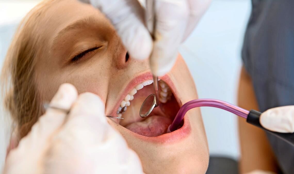 Erfordert Vertrauen: Behandlung beim Zahnarzt