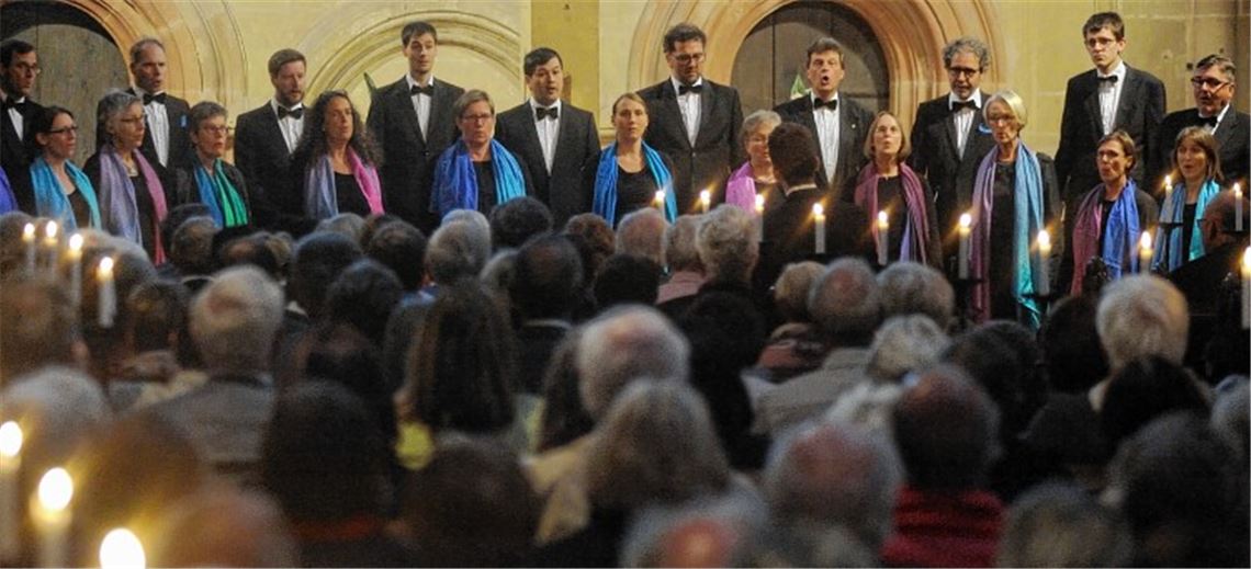 Vokales Feuerwerk zu drei Jubiläen