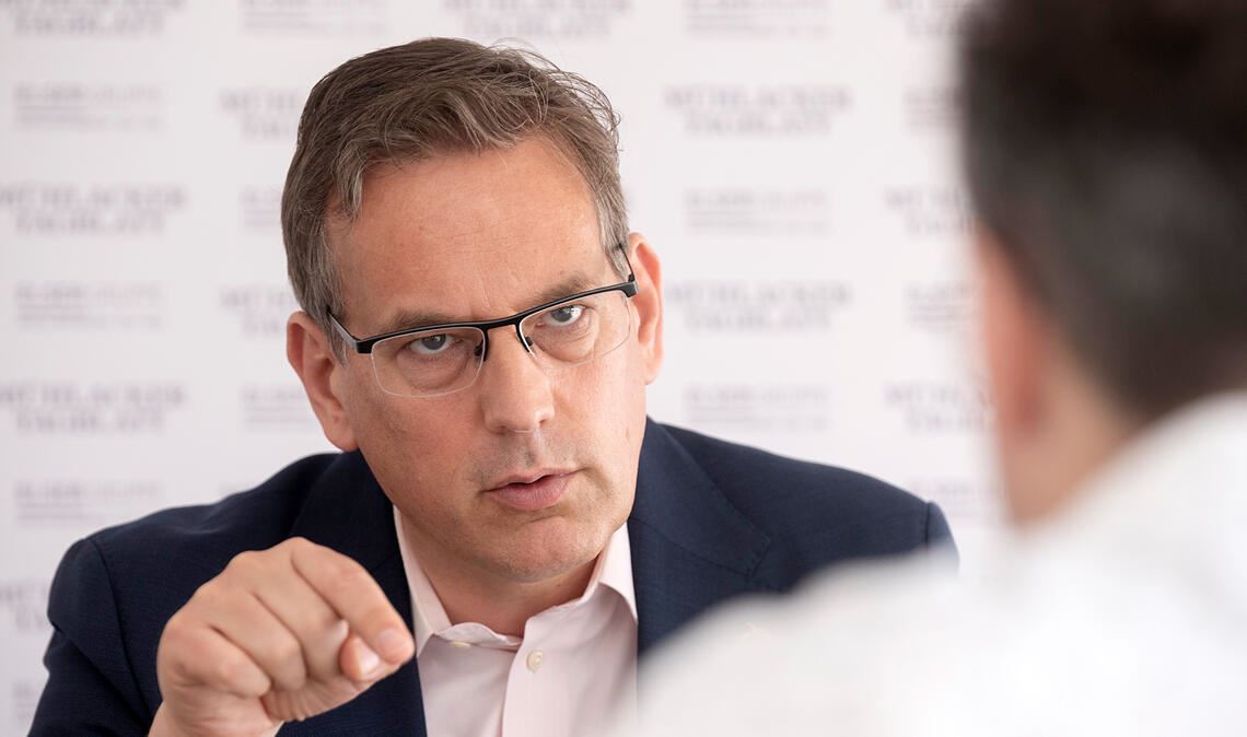 Erik Schweickert will mit der neu aufgestellten Landes-FDP durchstarten und mit seiner Erfahrung einen Beitrag für den Neuanfang leisten. Symbolfoto: Archiv