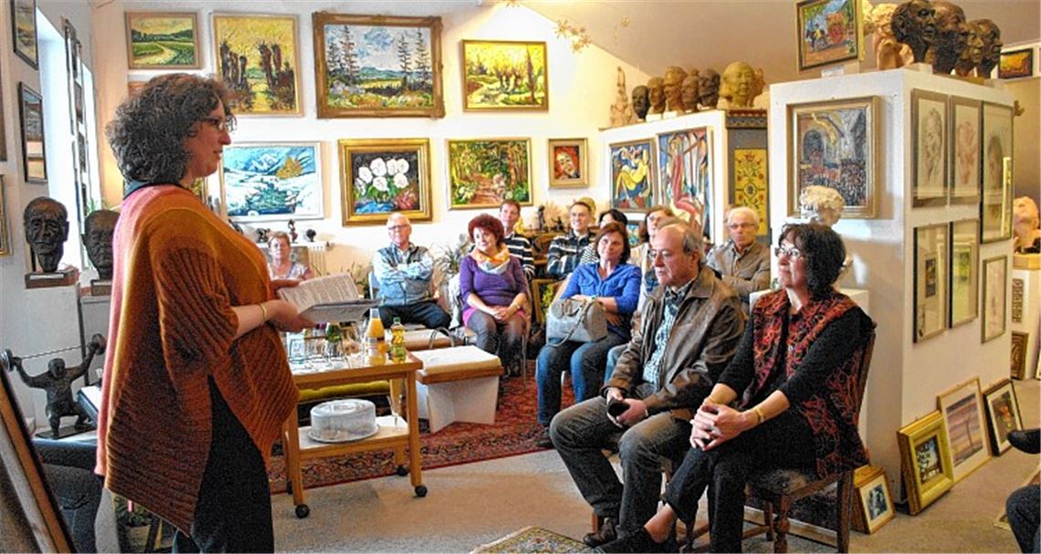 Zehn Künstler öffnen ihre Türen