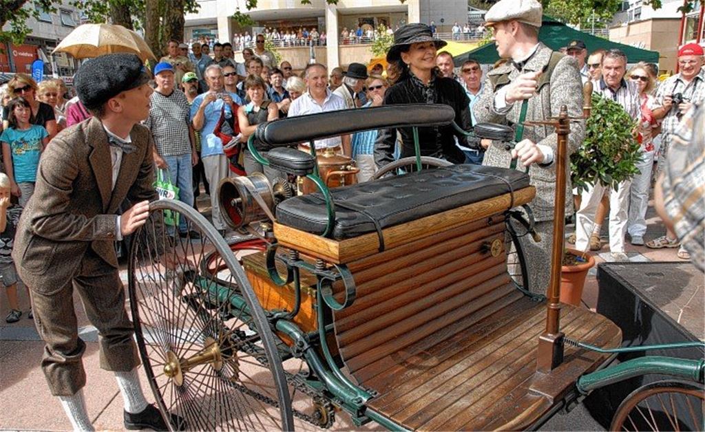 Oldtimer-Rallye folgt Route von Bertha Benz