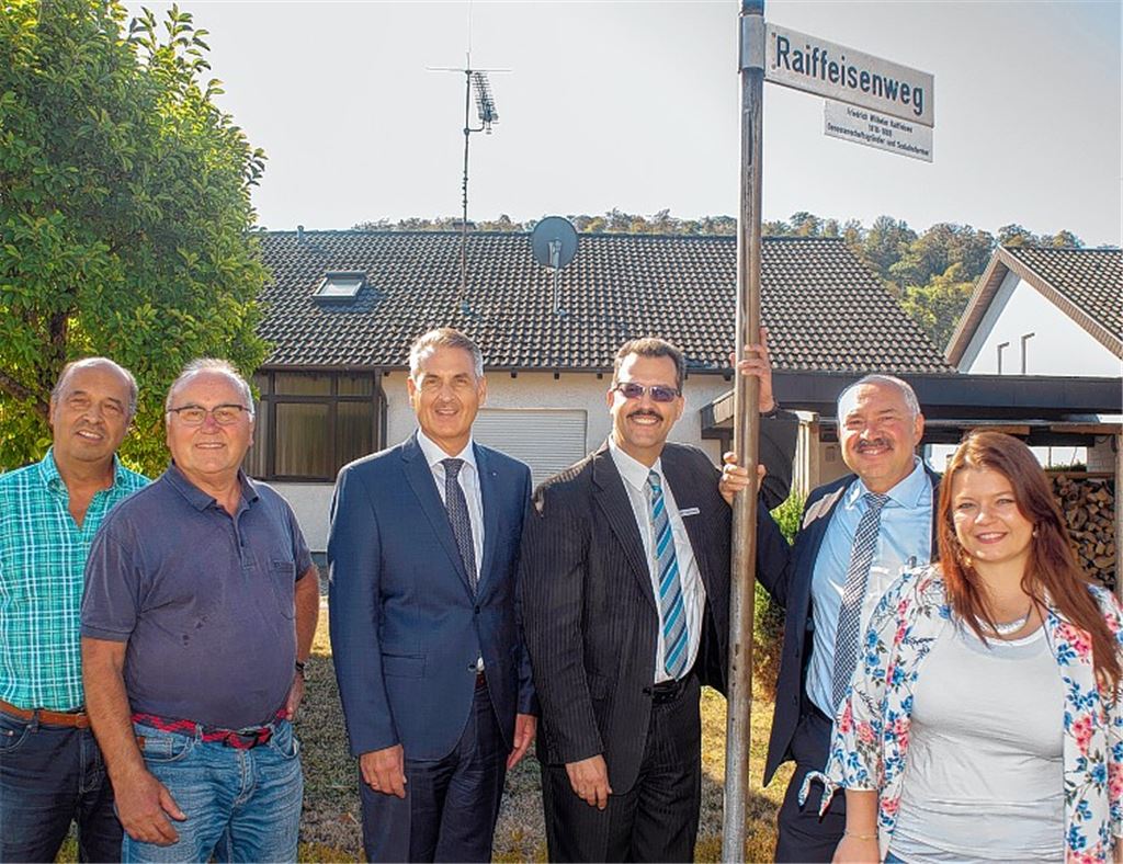 Erinnerung an Raiffeisen