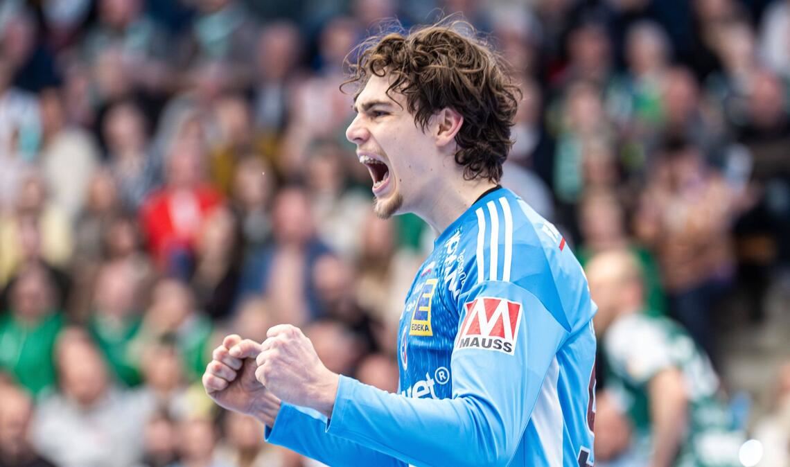 Erlangens kroatischer U-21-Nationaltorwart Tin Herceg machte mit neun Paraden eine passable Partie.