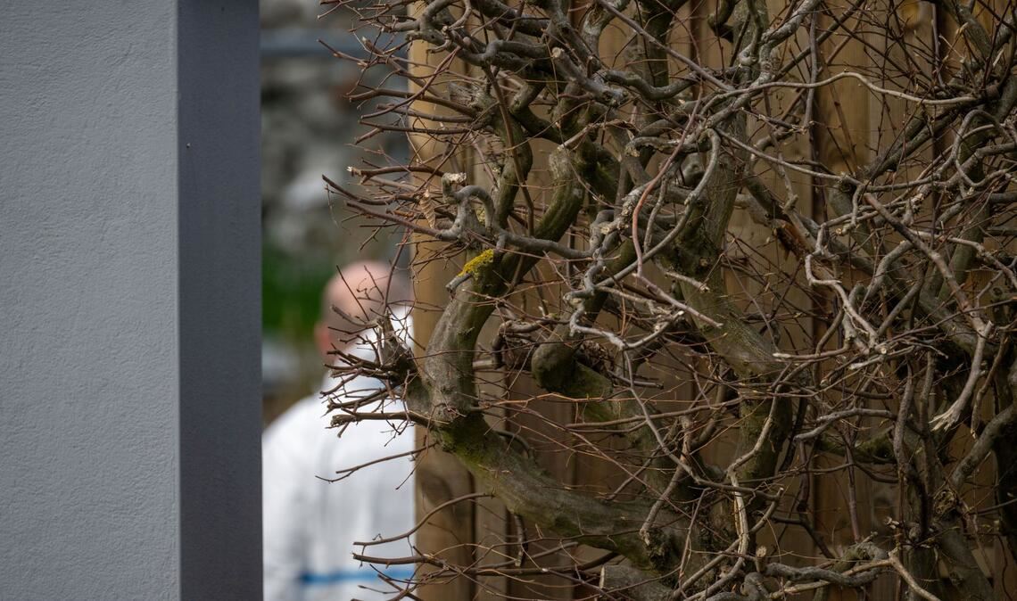 Ermittler waren vor Ort.