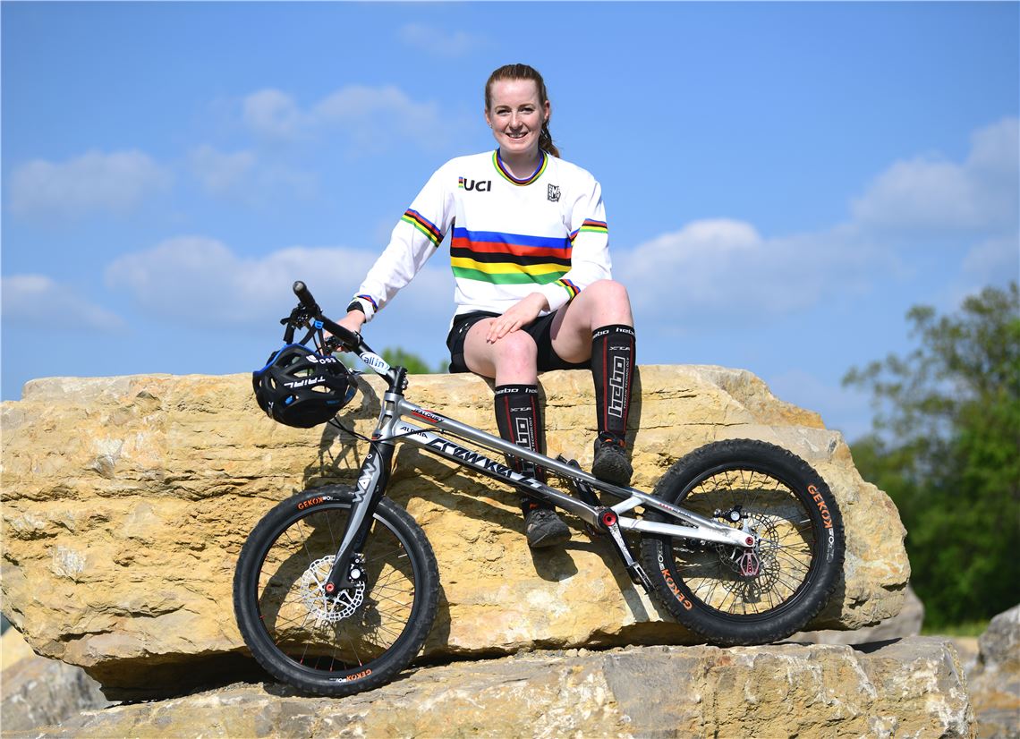 Nina Reichenbach trainiert für die Saison 2019