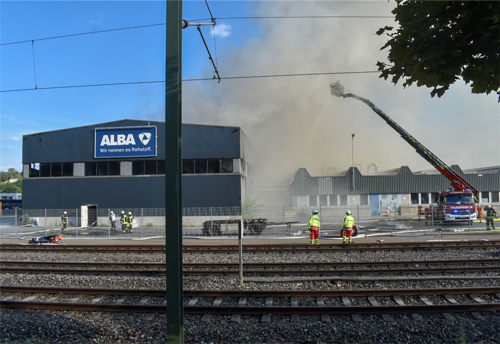 Erneuter Großeinsatz für die Feuerwehr im Brötzinger Tal. Foto: Myroshnichenko