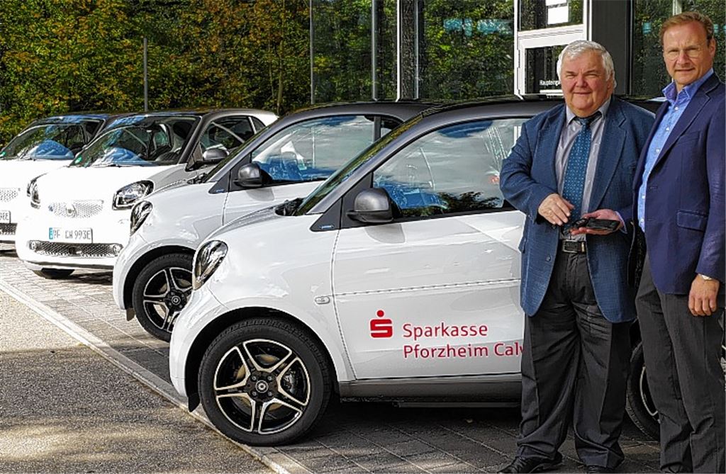 Sparkasse bekommt neue E-Smarts