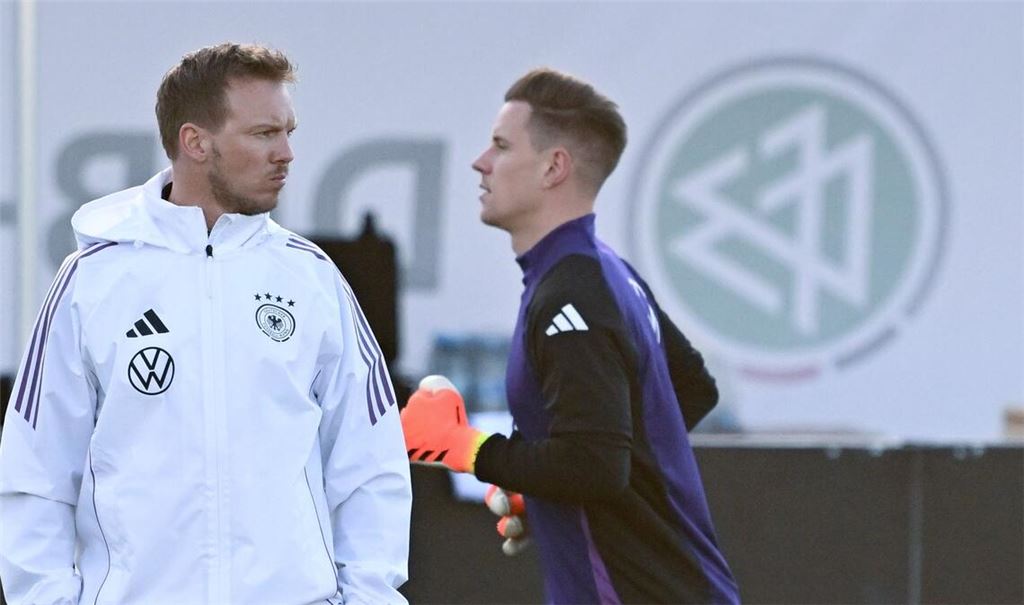Ernste Miene: Julian Nagelsmann hat Sorgen auf der Torhüterposition.