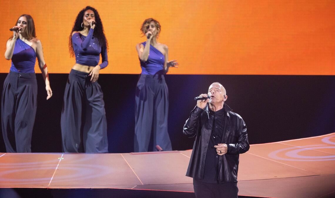 Eros Ramazzotti spielt am Sonntag in der Schleyerhalle.