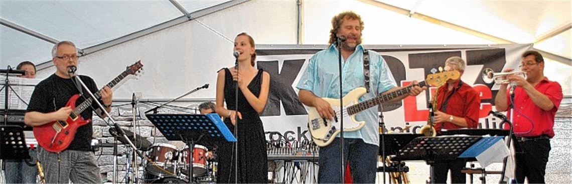 Erst der zweite Auftritt und schon ein Publikumsmagnet: „Klotz-live“.