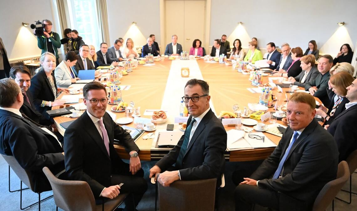 Erste Sitzung unter neue Leitung: Kabinett in Baden-Württemberg