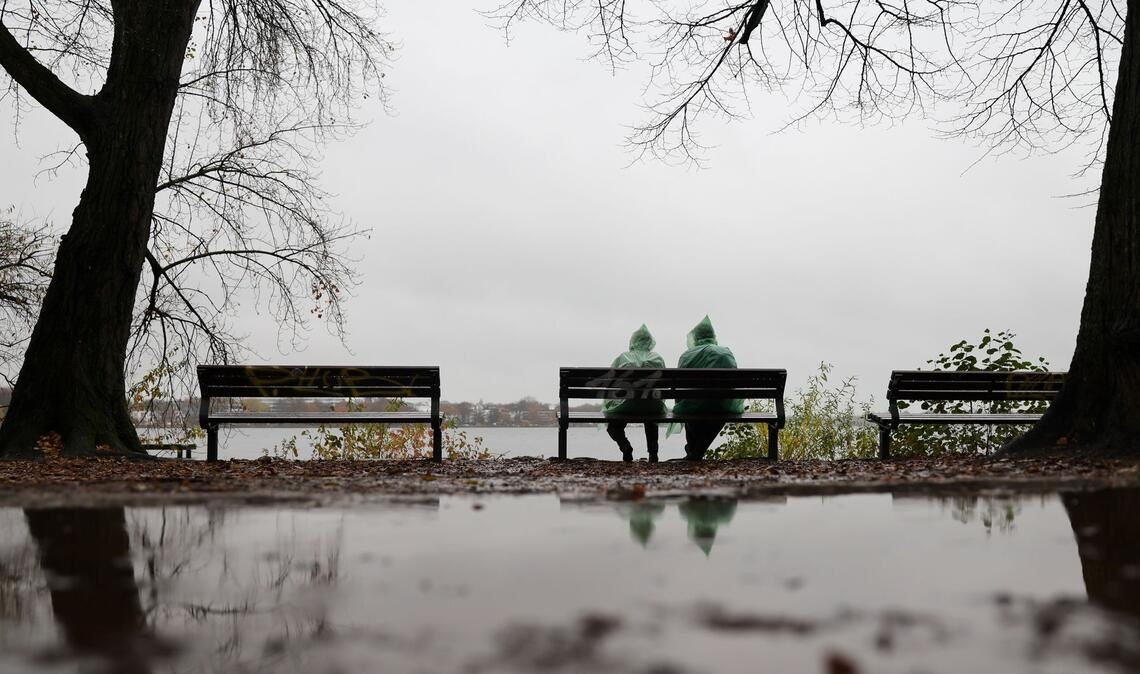 Erstmal ist Schmuddelwetter angesagt.