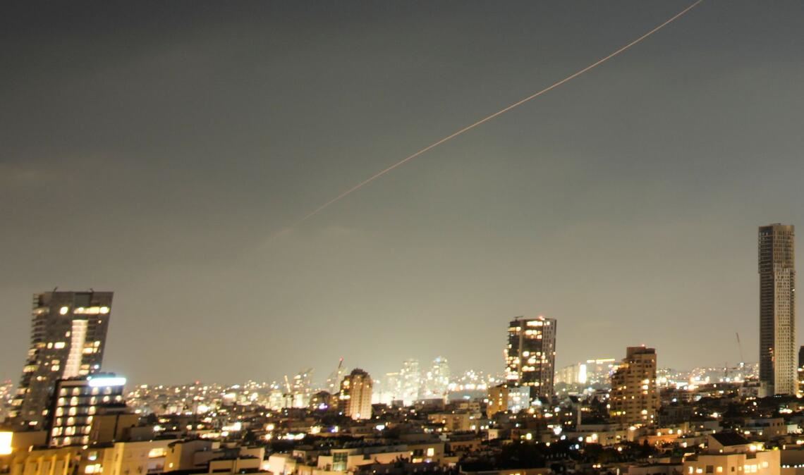 Erstmals seit dem 8. April feuerte der Iran Raketen auf Israel.