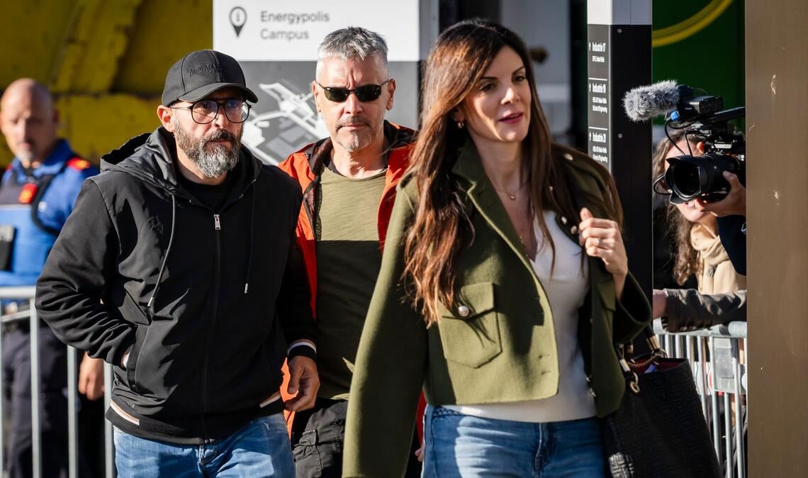 Erstmals zusammen im Verhör: Jacques und Jessica Moretti.
