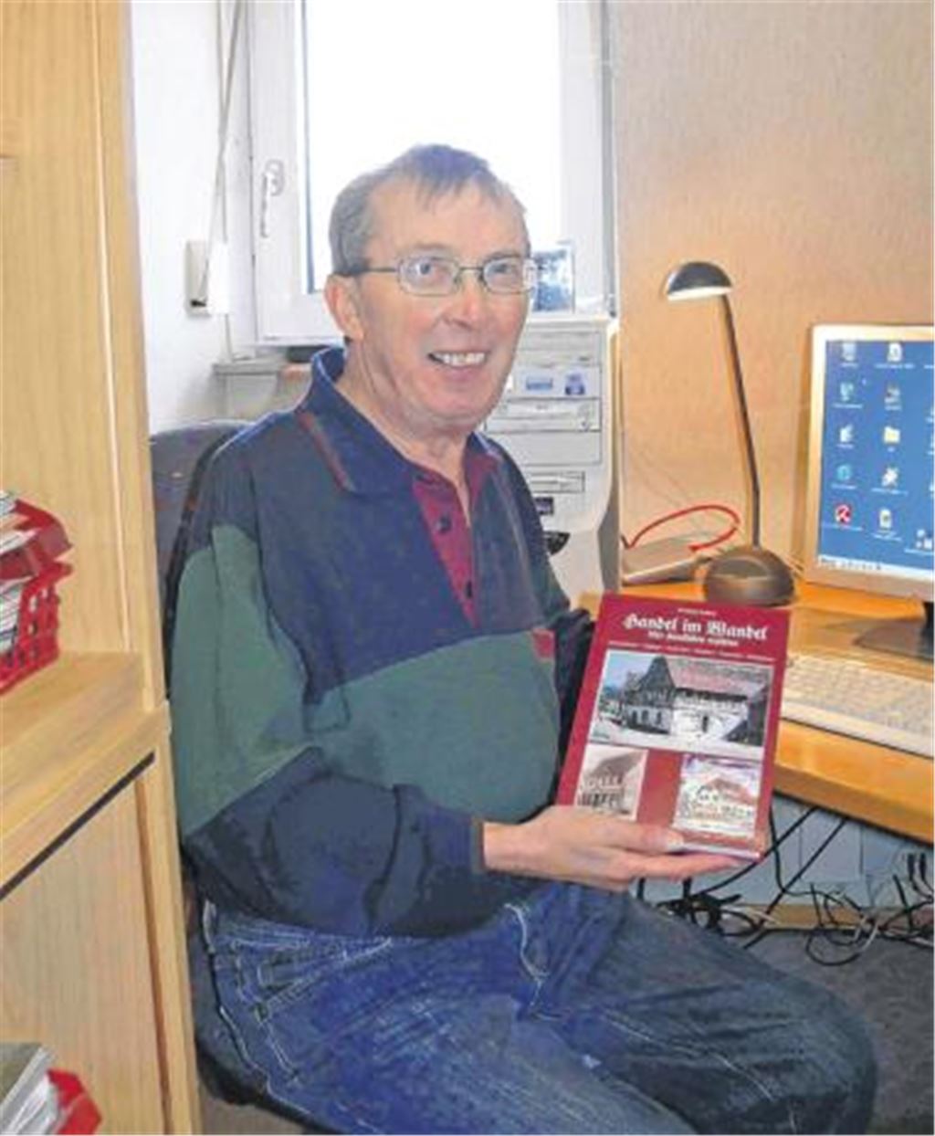 Erzählt ein Stück Kulturgeschichte: Buchautor Reinhard Schmid aus Kürnbach.
Foto: Garhöfer