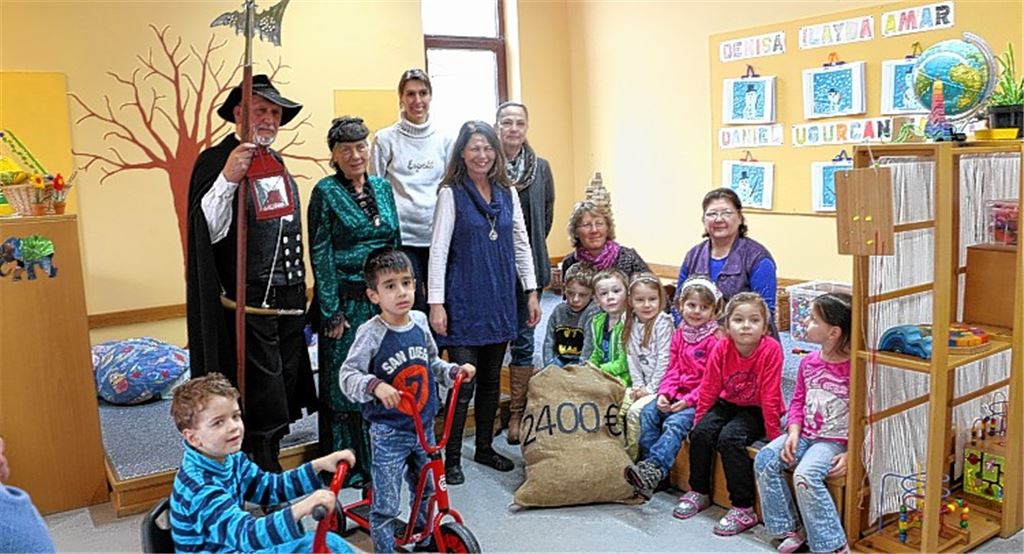 Historische Montur für den guten Zweck