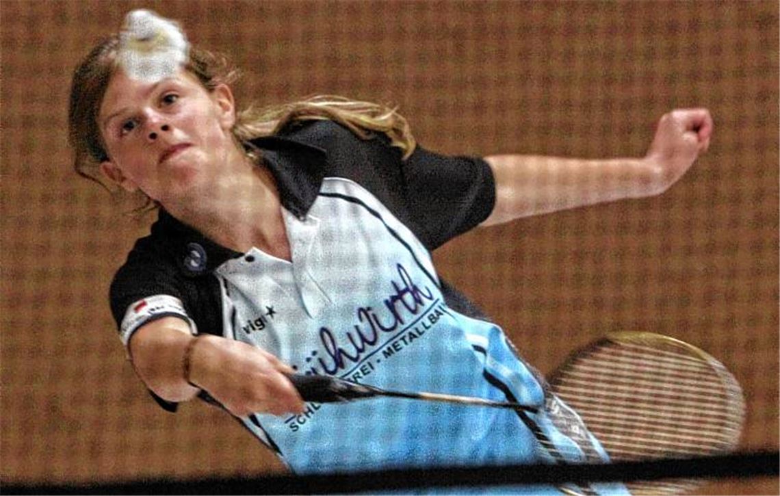 „Es geht um den Spaß“: Lea Ensinger sammelt beim Heimturnier Erfahrung. Illingens Trainer Ralf Speidel hält aber große Stücke auf die 14-Jährige. Foto: Eigner