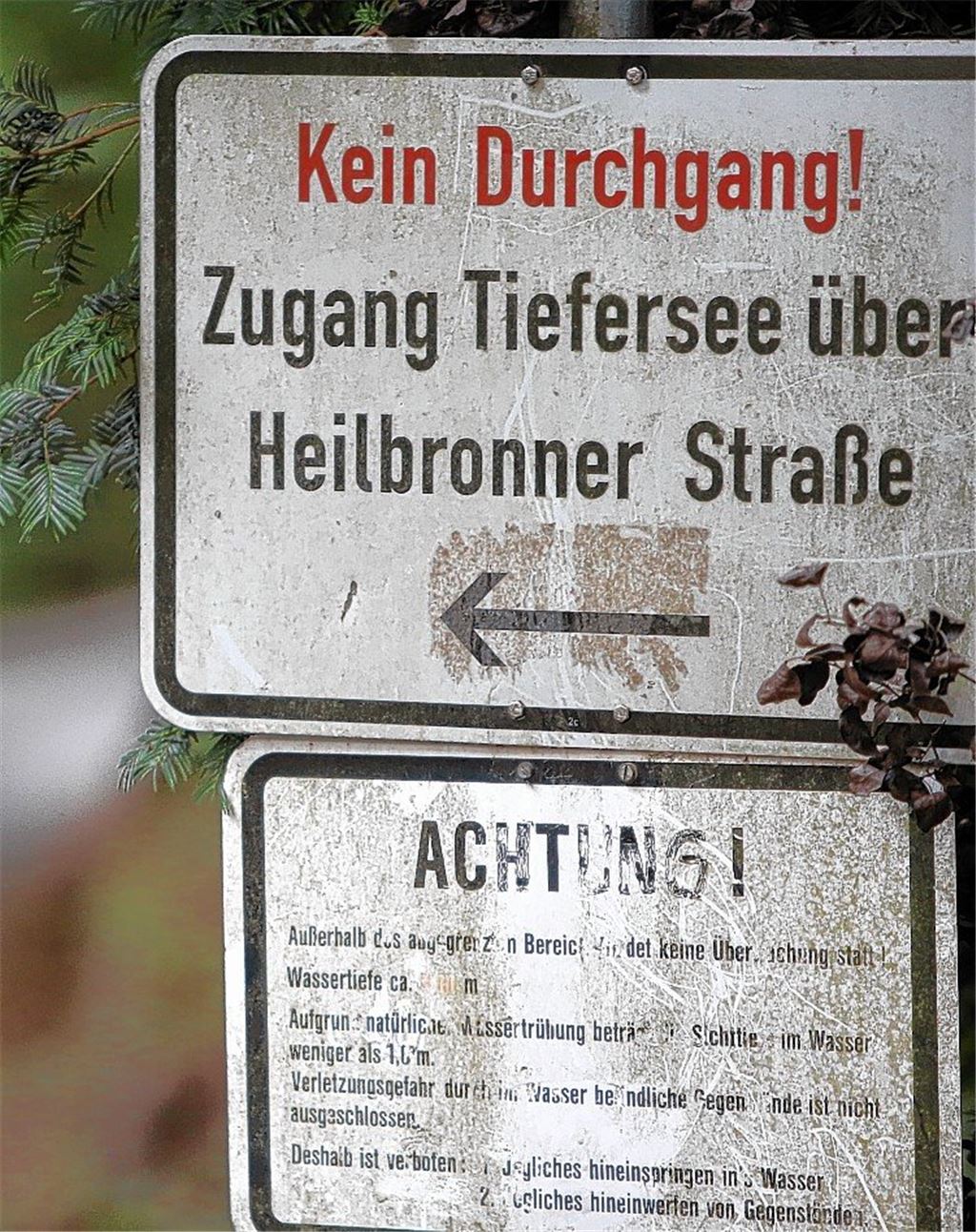 Still und starr ruht der Tiefe See