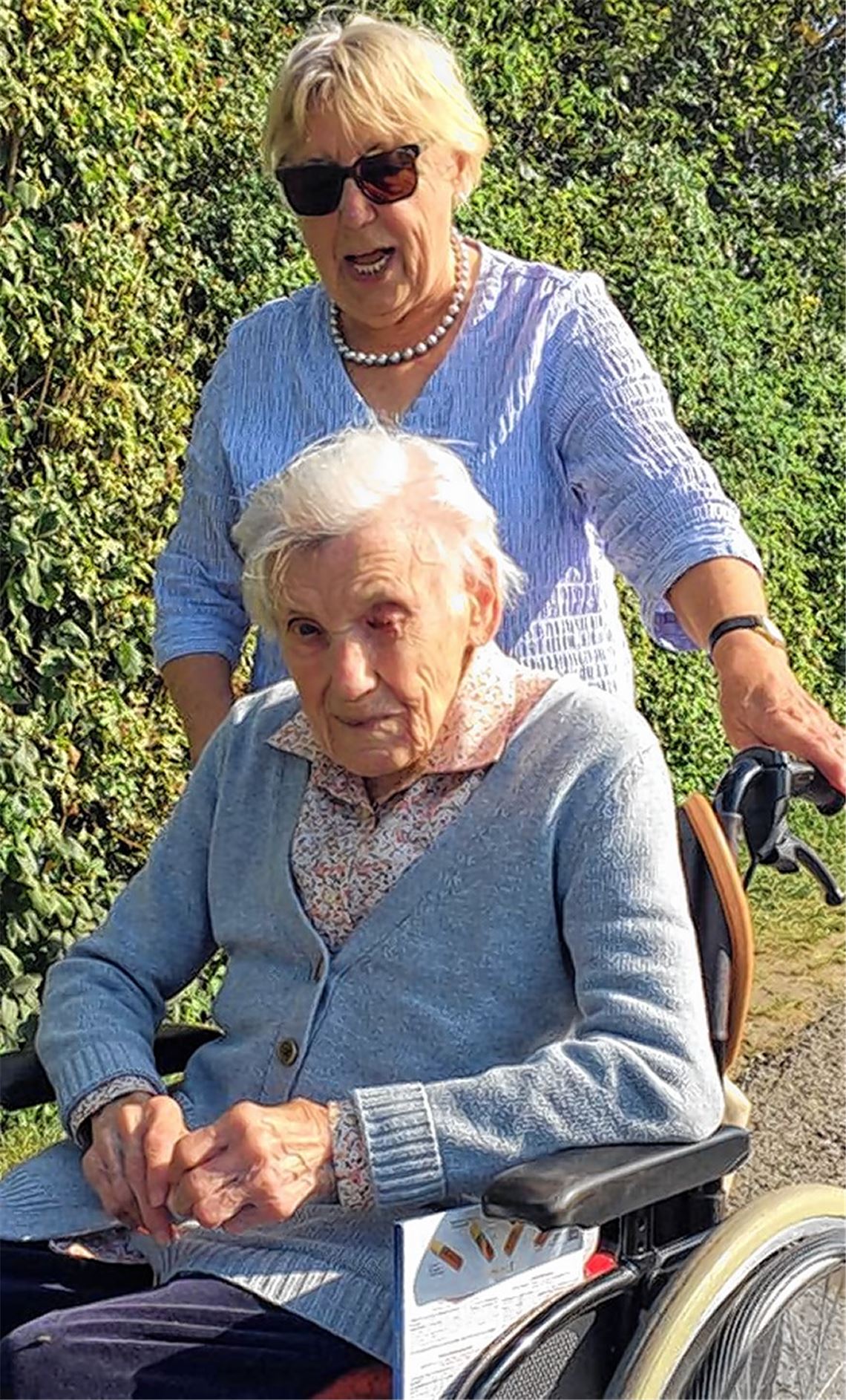 Es ist eine große Besonderheit für Herta Böhme, mit 88 Jahren noch eine Mutter zu haben. Foto: pd