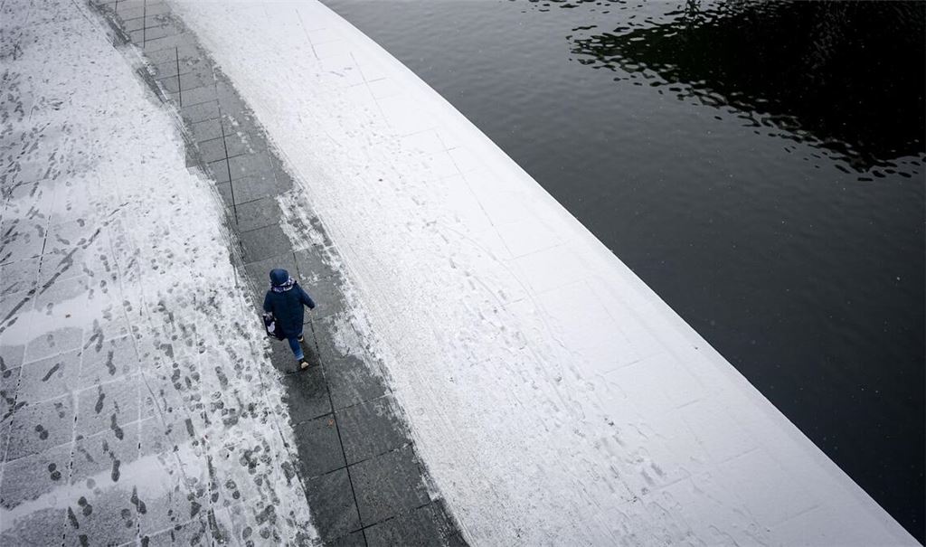 Es kann glatt werden in Deutschland.