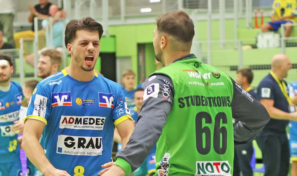SG Eutingen will ihren guten Lauf fortsetzen Es läuft bei der SG: Max Bröhl (li.) und Adam Studentkowski jubeln. Foto: Müller