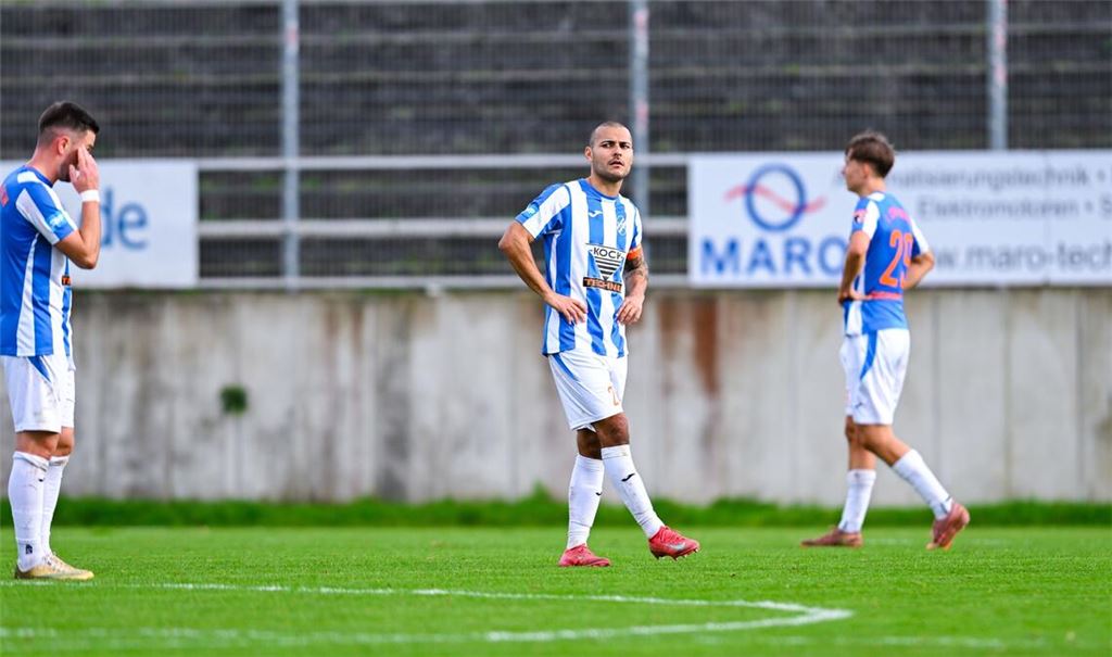 Es läuft derzeit nicht rund: Kapitän Marvin Gnaase und sein CfR haben drei Spiele hintereinander verloren. Foto: Schüller