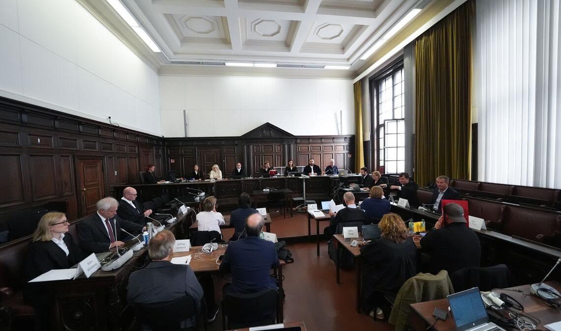 Es war bereits der 54. Prozesstag von mehr als 100 geplanten.