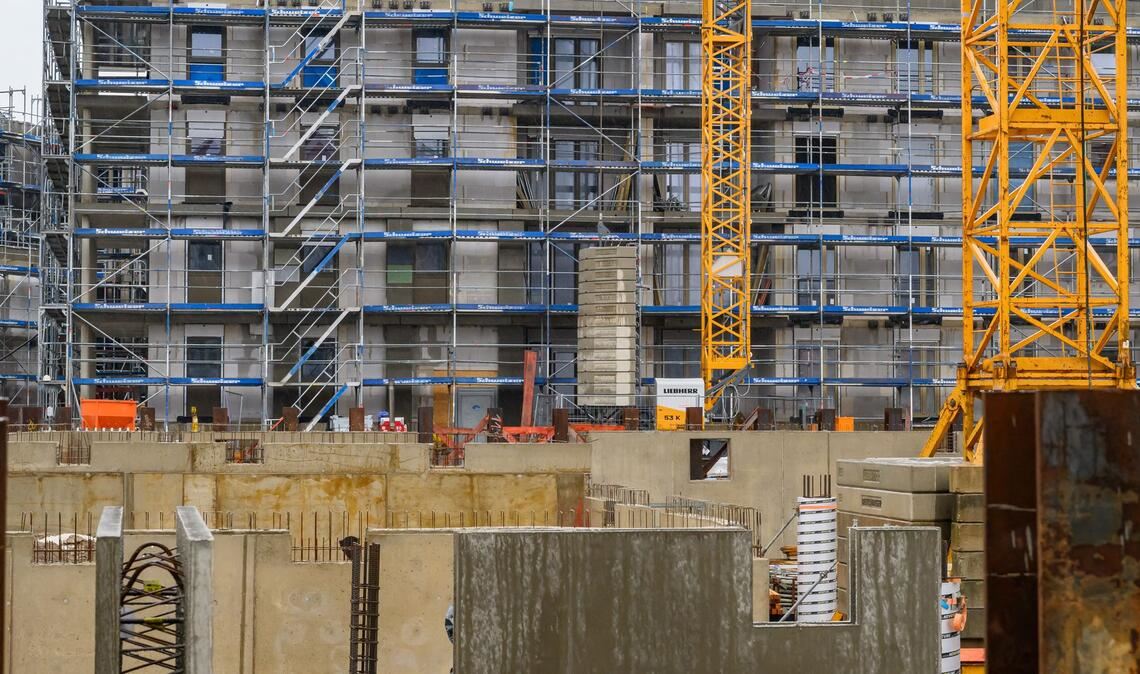 Es werden wieder mehr neue Wohnungen genehmigt.