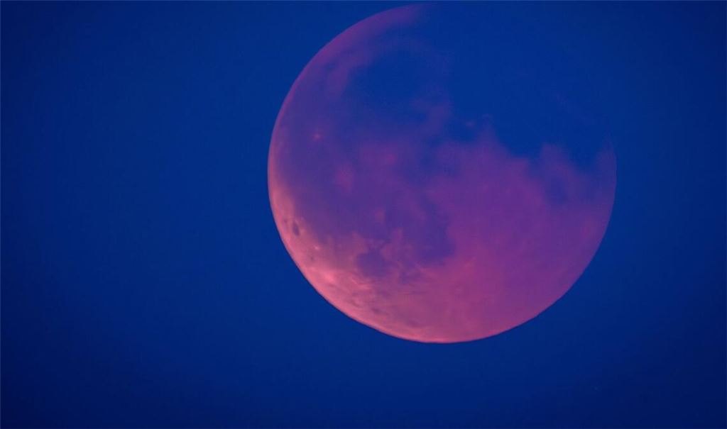 Es wird eine Mondfinsternis erwartet. (Archivbild)