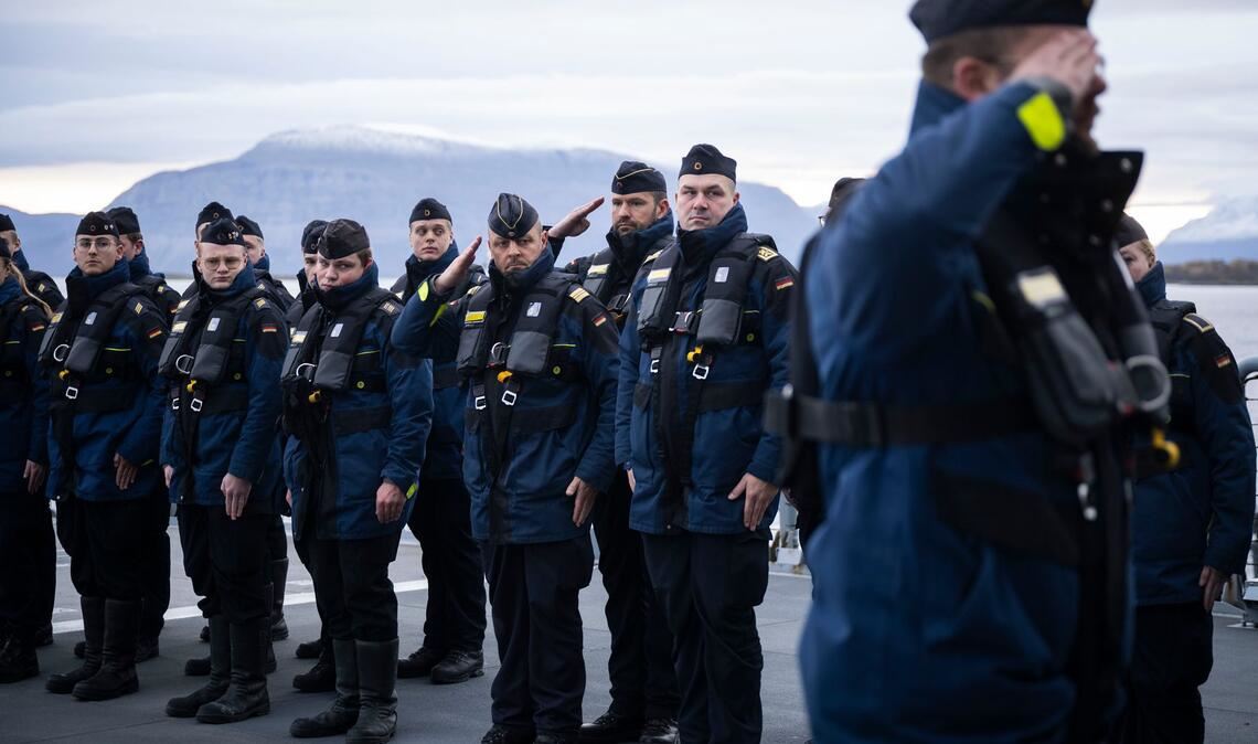 Marine trainiert in Norwegen für den Ernstfall Etwa 1.300 Soldatinnen und Soldaten wurden für die Übung nach Norwegen verlegt.