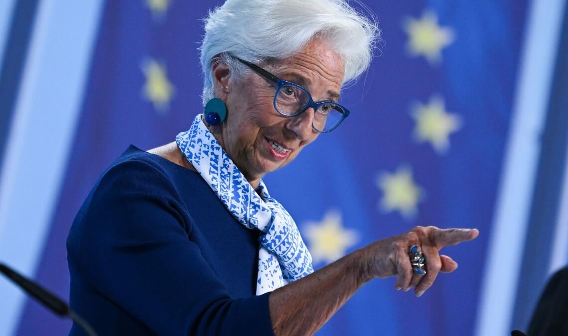 Europa hat es nach Ansicht von EZB-Präsidentin Lagarde selbst in der Hand, sein Wachstum in einer Welt im Umbruch zu sichern. (Archivbild)