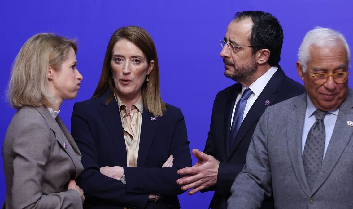 Europäische Spitzenpolitiker tauschen sich zum Thema Wettbewerbsfähigkeit aus.