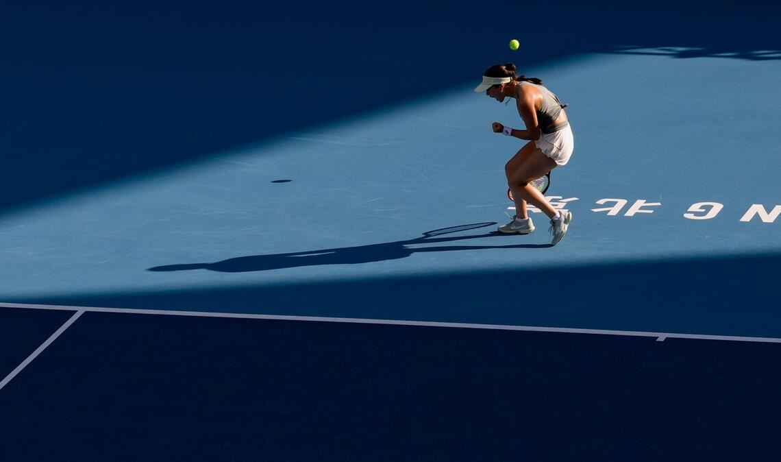 Eva Lys steht beim Turnier in Peking im Achtelfinale.