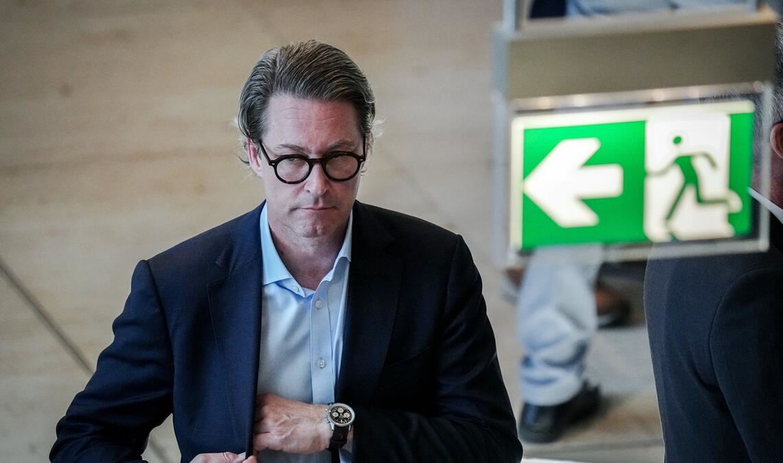 Gericht soll Erinnerungslücke prüfen Ex-Minister Andreas Scheuer soll vor Gericht angeklagt werden.
