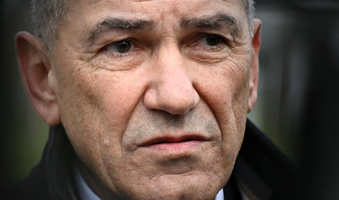 Ex-Premier Jansa führte lange in den Meinungsumfragen - nun verlor er die Wahl äußerst knapp.