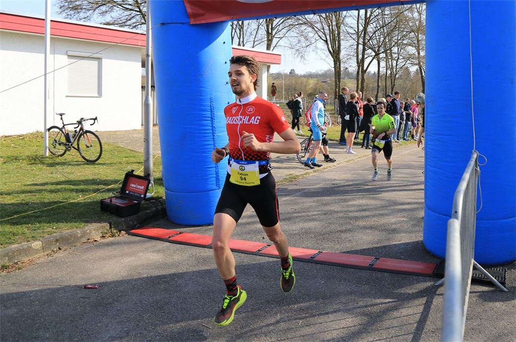 Fabian Volle im Ziel. Foto: privat
