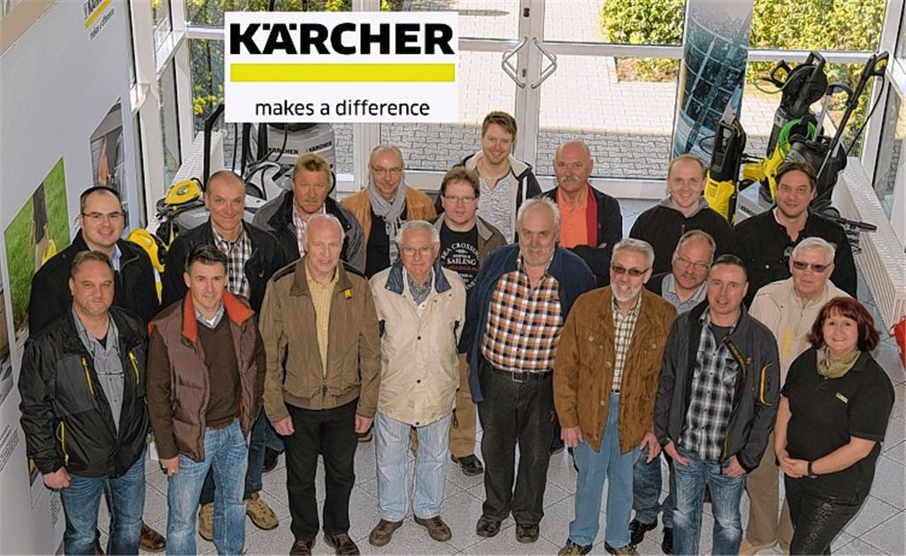 Industriemeister besuchen Kärcher