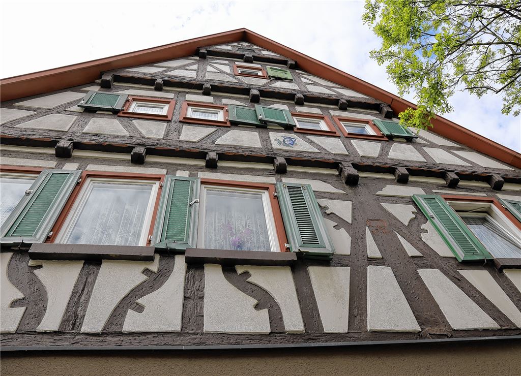 Fachwerkhaus in Lienzingen.Archiv