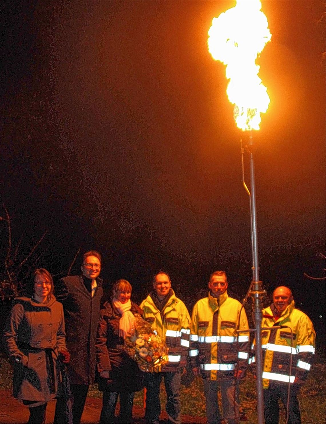 „Fackelfest“ in Sternenfels.