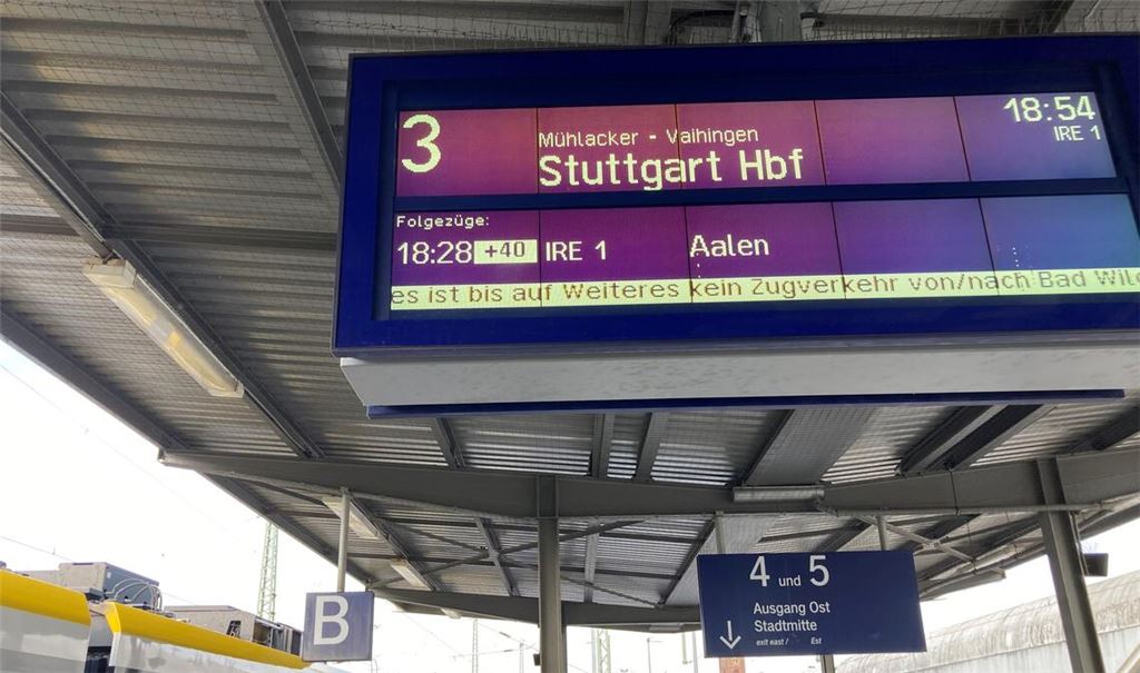 Fahrgäste lesen auf den Anzeigetafeln am Bahnhof leider immer wieder Meldungen, die ihnen wenig gefallen dürften. Foto: Wewoda