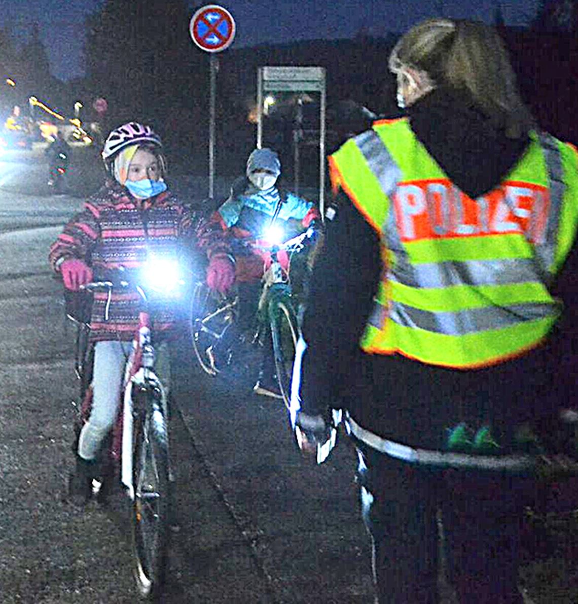 Fahrradkontrolle. Foto: Myroshnichenko