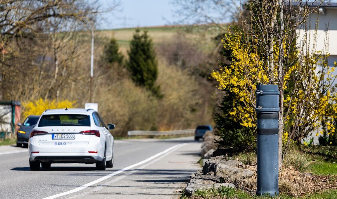 Falsches Blitzgerät in Blumberg-Kommingen.