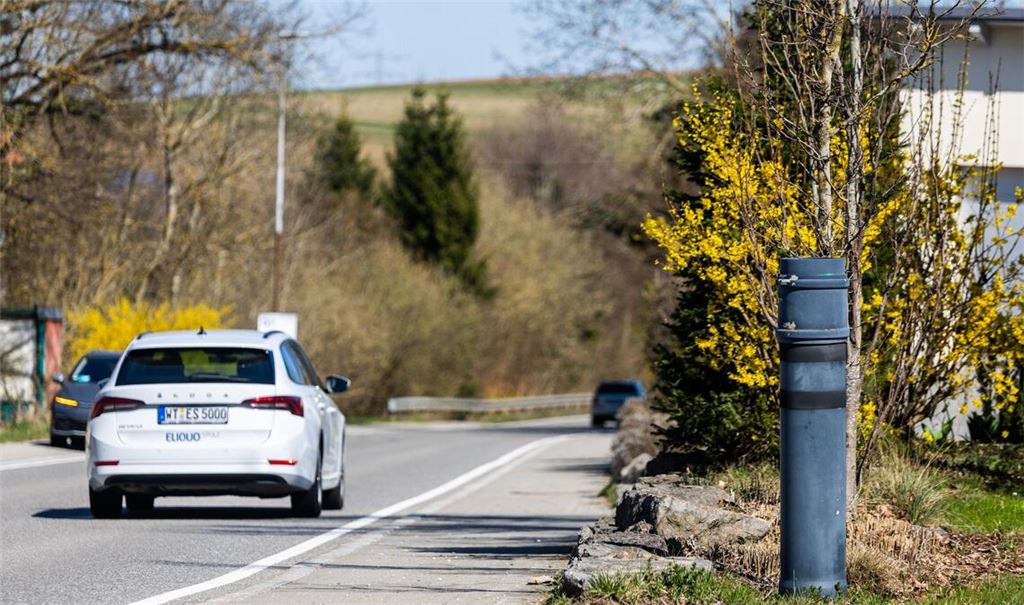 Falsches Blitzgerät in Blumberg-Kommingen.